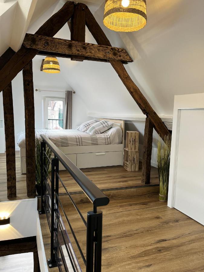 Le Duplex Apartment Auxerre Bagian luar foto