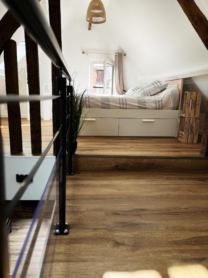 Le Duplex Apartment Auxerre Bagian luar foto