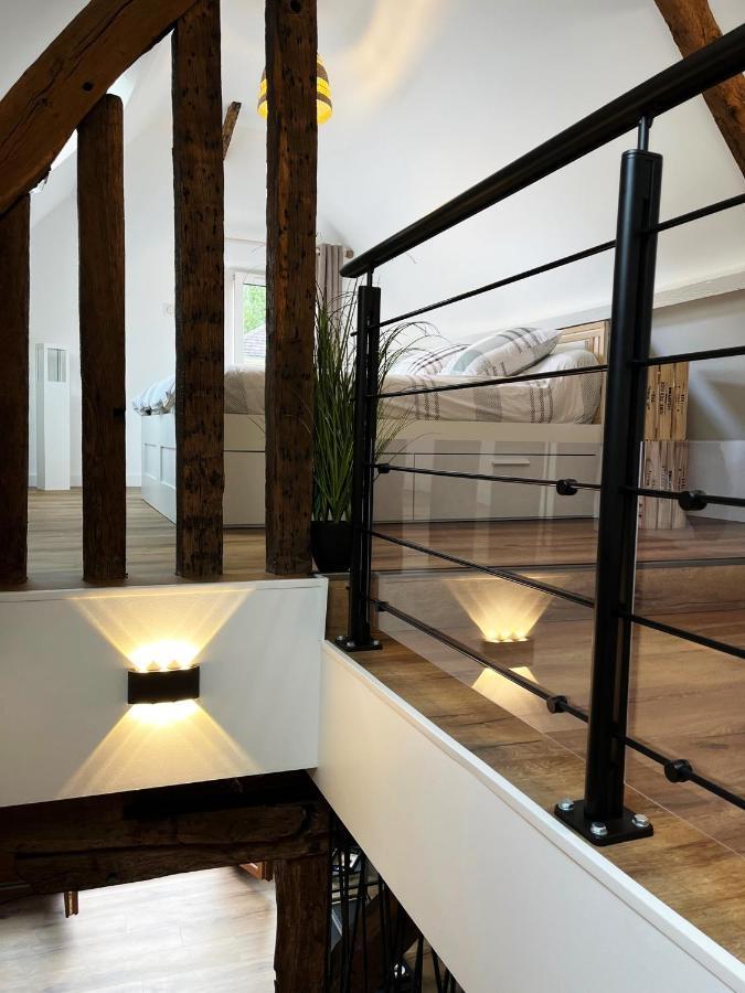 Le Duplex Apartment Auxerre Bagian luar foto
